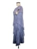 Komarov 100% Polyester Blue Cocktail Dress Size Med (2) - photo 5