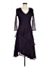 Komarov 100% Polyester Purple Cocktail Dress Size Med (2) - photo 1