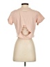 Unbranded Pink Short Sleeve Turtleneck Size S - photo 2