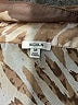 Nicola 100% Polyester Animal Print Tan 3/4 Sleeve Blouse Size M - photo 8