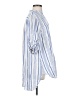 NIBI MTK Blue 3/4 Sleeve Blouse Size XS - photo 4