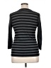 Three Dots Gray 3/4 Sleeve Top Size XL - photo 2