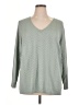 BLOOMCHIC Chevron-herringbone Green Pullover Sweater Size 14 - 16 - photo 1
