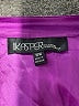 Kasper 100% Polyester Purple Short Sleeve Blouse Size 18W - photo 7