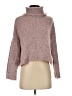Sincerely Jules Tweed Pink Turtleneck Sweater Size S - photo 1