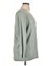 BLOOMCHIC Chevron-herringbone Green Pullover Sweater Size 14 - 16 - photo 4