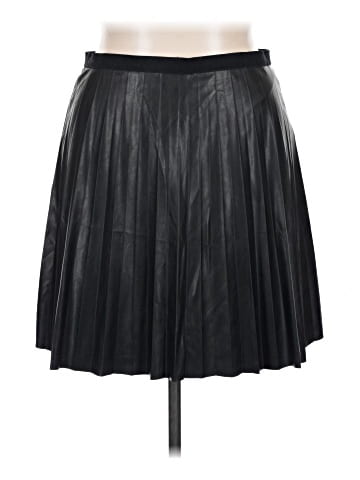 J.Crew Factory Store Faux Leather Skirt (view 1)