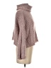 Sincerely Jules Tweed Pink Turtleneck Sweater Size S - photo 4