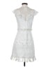 Three Floor White Cocktail Dress Size 2 - photo 2