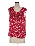 CAbi 100% Polyester Red Sleeveless Blouse Size S - photo 1