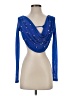 Shein 100% Polyester Blue Long Sleeve Top Size XS - photo 1