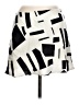 Cotton Candy LA Graphic Ivory Casual Skirt Size L - photo 1
