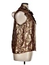 Paige Metallic Gold Sleeveless Blouse Size XL - photo 4