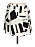 Cotton Candy LA Graphic Ivory Casual Skirt Size L - photo 2