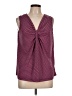 Worthington Burgundy Sleeveless Blouse Size L (petite) - photo 1