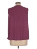 Worthington Burgundy Sleeveless Blouse Size L (petite) - photo 2