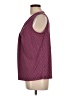 Worthington Burgundy Sleeveless Blouse Size L (petite) - photo 5