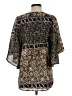 Sunner 100% Silk Gold 3/4 Sleeve Silk Top Size S - photo 2