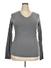 Active Basic Gray Long Sleeve T-Shirt Size 2X - photo 1