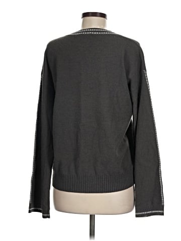Hem & Thread Pullover Sweater (view 2)