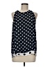 Printemps 100% Polyester Black Sleeveless Blouse Size M - photo 1