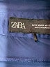Zara 100% Polyester Blue 3/4 Sleeve Blouse Size M - photo 7
