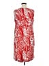 Perceptions Paisley Red Casual Dress Size 16 - photo 2
