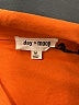 Day + Moon Solid Orange Romper Size M - photo 4