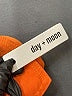 Day + Moon Solid Orange Romper Size M - photo 5