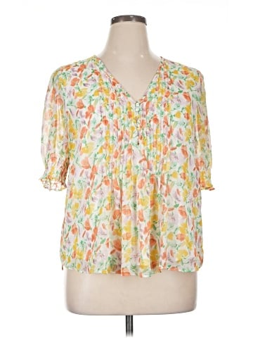 1.State Short Sleeve Blouse (view 1)