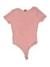 Wild Fable Pink Bodysuit Size L - photo 2