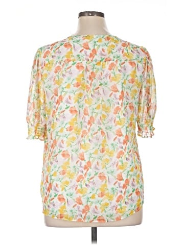 1.State Short Sleeve Blouse (view 2)
