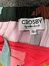 Crosby 100% Polyester Color Block Black Long Sleeve Blouse Size S - photo 7