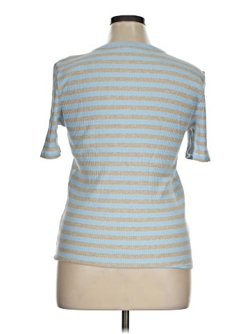 Ann Taylor Short Sleeve Henley (view 2)