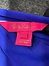 Lilly Pulitzer 100% Polyester Blue Long Sleeve Blouse Size L - photo 7