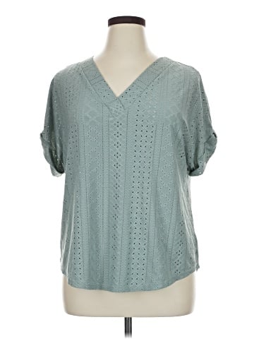 Unbranded Short Sleeve Blouse (view 1)