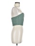 Shein Green Sleeveless Blouse Size 6 - photo 4