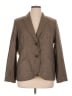 Talbots Houndstooth Brown Blazer Size 16 - photo 1