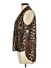 Three Eighty Two Animal Print Brown Sleeveless Blouse Size L - photo 5