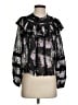 LoveShackFancy Black Long Sleeve Blouse Size XS - photo 1