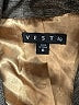 Vesti Chevron-herringbone Gray Blazer Size 6 - photo 6