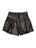 ASTR The Label Metallic Black Shorts Size L - photo 2