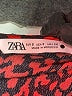 Zara Animal Print Red Casual Dress Size S - photo 7