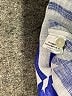 Vilagallo 100% Linen Stripes Blue 3/4 Sleeve Button-Down Shirt Size EU (FR) 44 / US 12 - photo 8