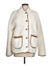 J.Crew Ivory Faux Fur Jacket Size M - photo 1