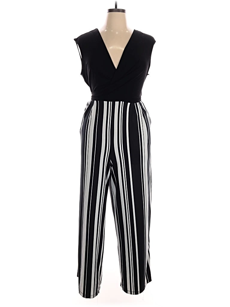Pre-owned Emma & Michele Jumpsuit In Black