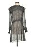Rag & Bone Animal Print Silver Cocktail Dress Size XS - photo 1