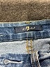 7 For All Mankind Color Block Blue Jeans Size 25 waist - photo 7