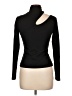 Shein Black Long Sleeve Top Size L - photo 2