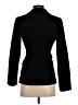 Zara Basic 100% Cotton Black Blazer Size 4 - photo 2